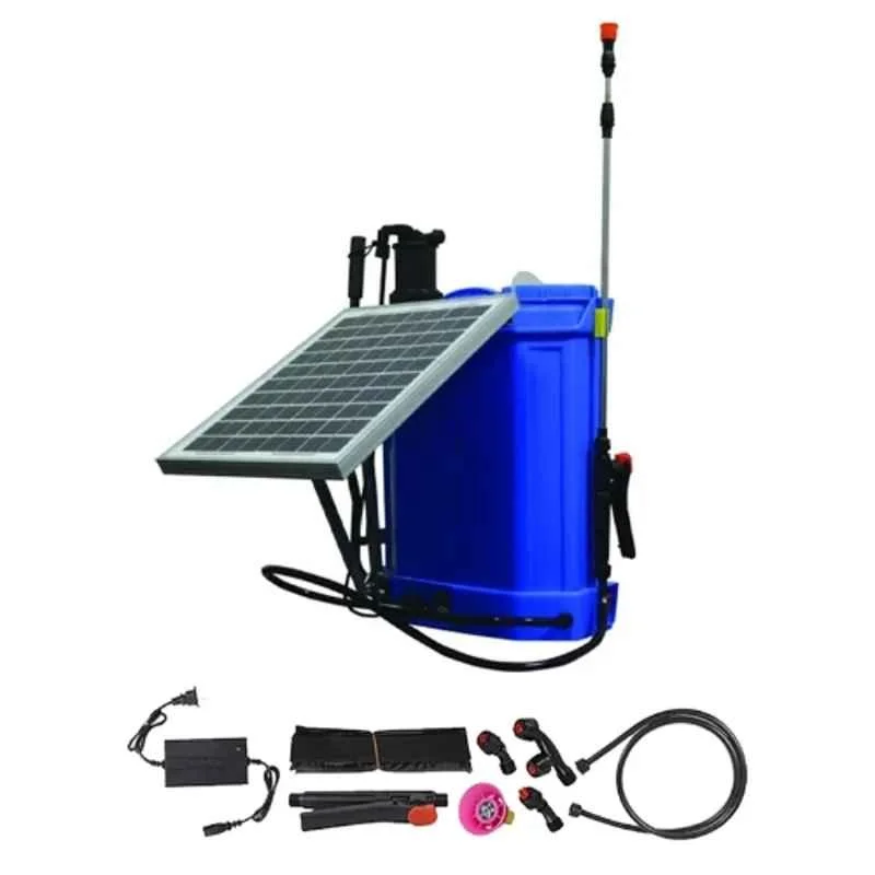 Neptune BS-51 3-in-1 16 Litre Solar Sprayer with 12V/8Ah Battery, Solar Panel, Spray Gun & Nozzles