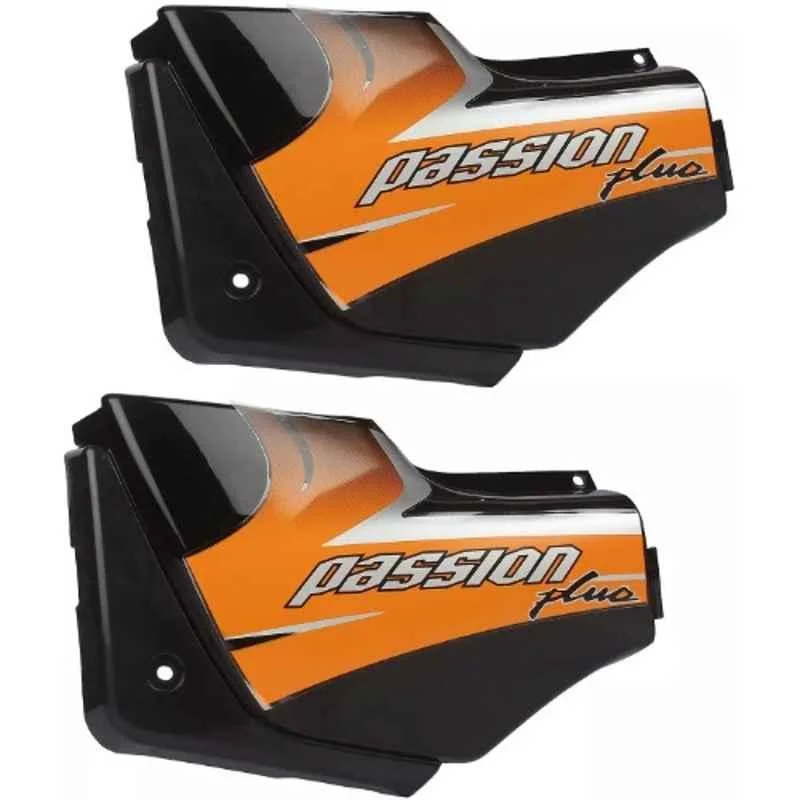 Ultra Side Panel For Passion Plus Black Orange