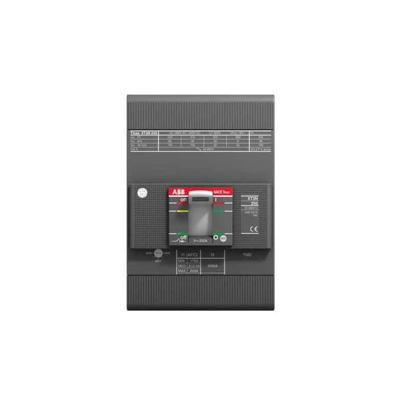 Abb 250A 3 Pole MCCB, 1SDA068059R1