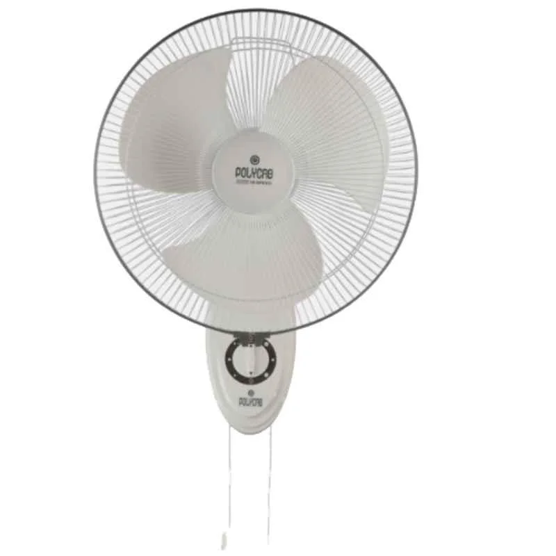 Polycab Thunderstorm 75W White Wall Fan, FWAHSST011P, Sweep: 300 mm