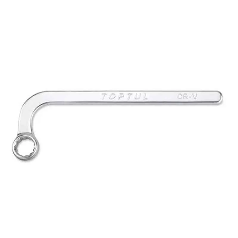 Toptul 13mm 160mm Chrome Vanadium Steel Injection Pump Wrench, JDBW1316 (Pack of 10)