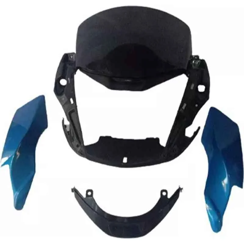 Ultra Headlight Visor for Motocorp Passion Pro Blue Uf184B, ULT-VNFYBP