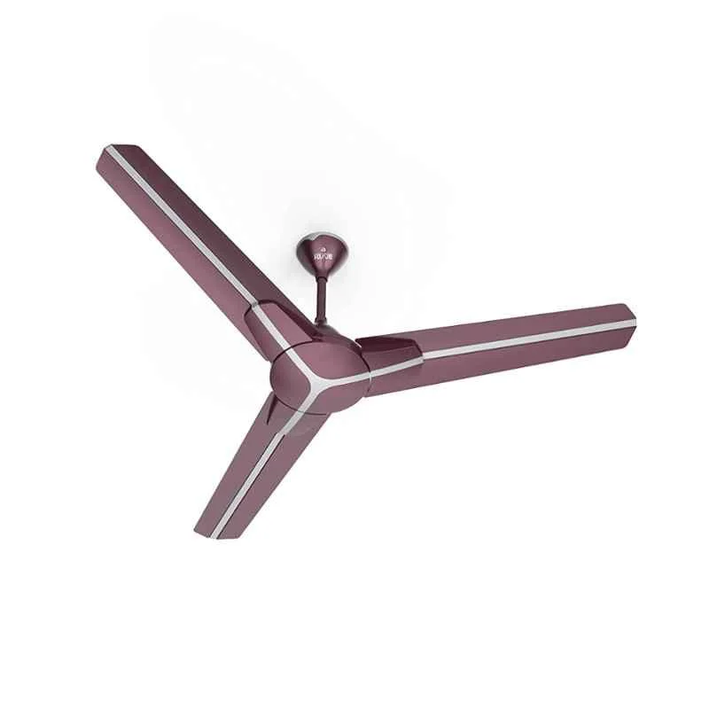 Polycab Euphoria EP01 75W 400rpm Mystic Magenta Silver Ceiling Fan, FCEPRST252M, Sweep: 1200 mm (Pack of 2)