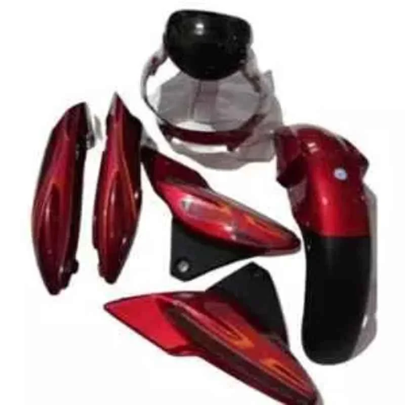 Ultra Red Full Body Kit for Bajaj Discover 135Cc U23, ULT-R4GRK9