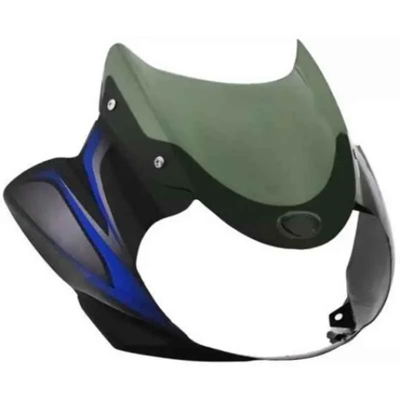 Ultra Visor for Discover150 Black Blue, ULT-OO3BAK
