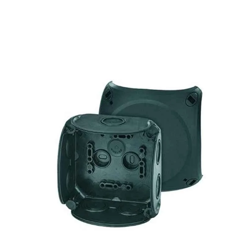 Hensel 1.5-4 Sqmm Cable Junction Box, Dimension: 104x104x70 mm, DK0400B (Pack of 5)