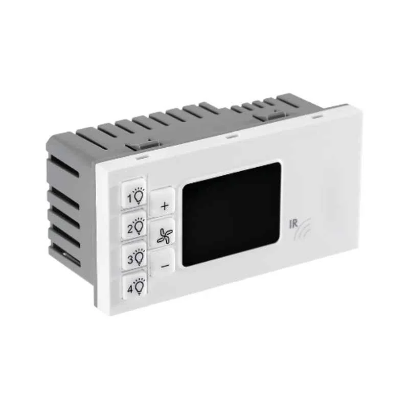 Legrand Lyncus 4 Module White Remote Control Unit for Light & Fan, 677252