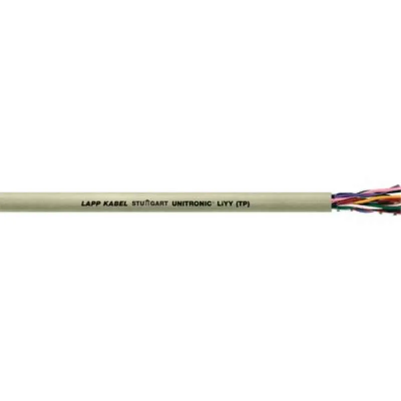 Lapp UNITRONIC LiYY 0.25 Sqmm 20 Core Non Shielded PVC Flexible Wire, 0028320, Length: 100 m