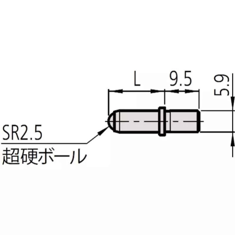 Mitutoyo 21DZA232G Anvil