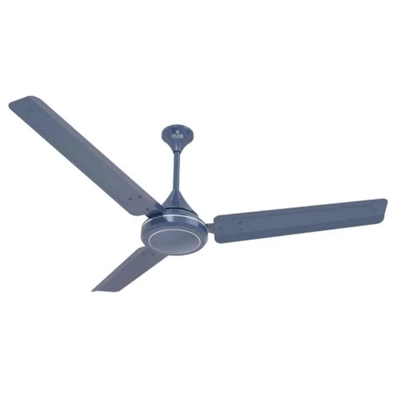 Polycab Charisma Plus 52W 380rpm 1 Star 3 Blade Classic Blue Ceiling Fan, Sweep: 1200 mm, POLY0275