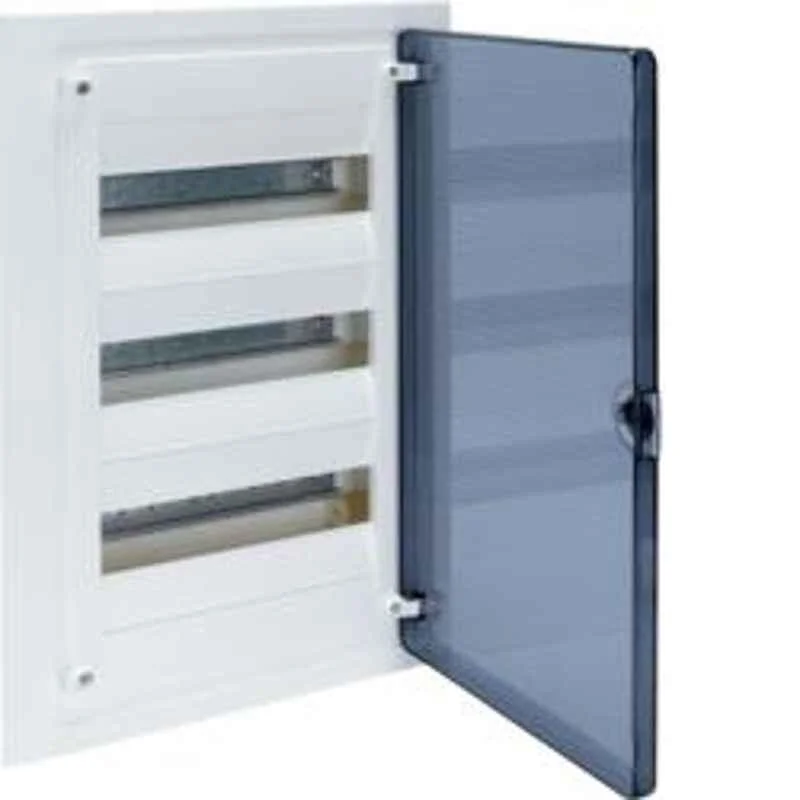 Hager 12 Way 1P+N Plan Double Door Distribution Board, VS112PJ