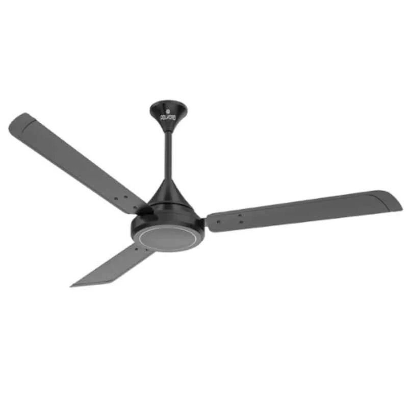 Polycab Charisma 75W 400rpm Saturn Black Ceiling Fan, FCESEST062M, Sweep: 1200 mm
