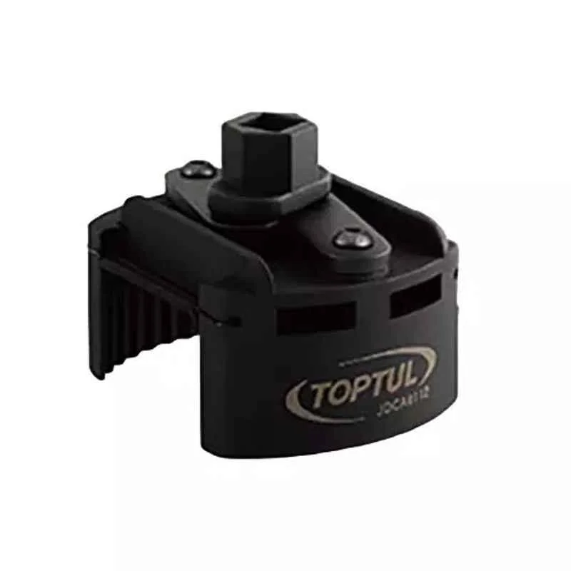 Toptul 80-115mm 2 Way Chrome Molybdenum Alloy Steel Oil Filter Wrench, JDCA0112