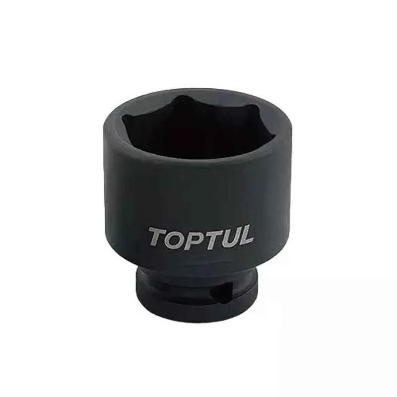 Topul 1/2x1-1/16 inch 40mm Square Drive 6PT Flank Impact Socket SAE, KBBA1634