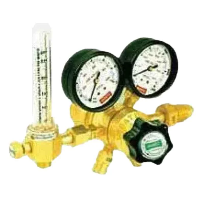 Messer LDFM/B-AR Typhoon Double Stage Regulator with Flowmeter, 77025113