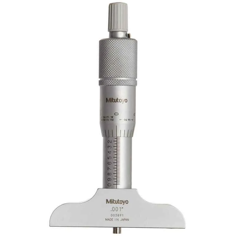 Mitutoyo 1 Inch Depth Micrometer, 128-105