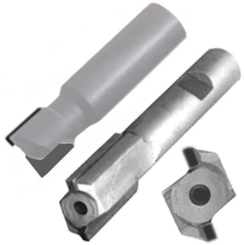 Addison 12 mm HSS Brazed Type Carbide Tipped Straight Shank Slot Drill