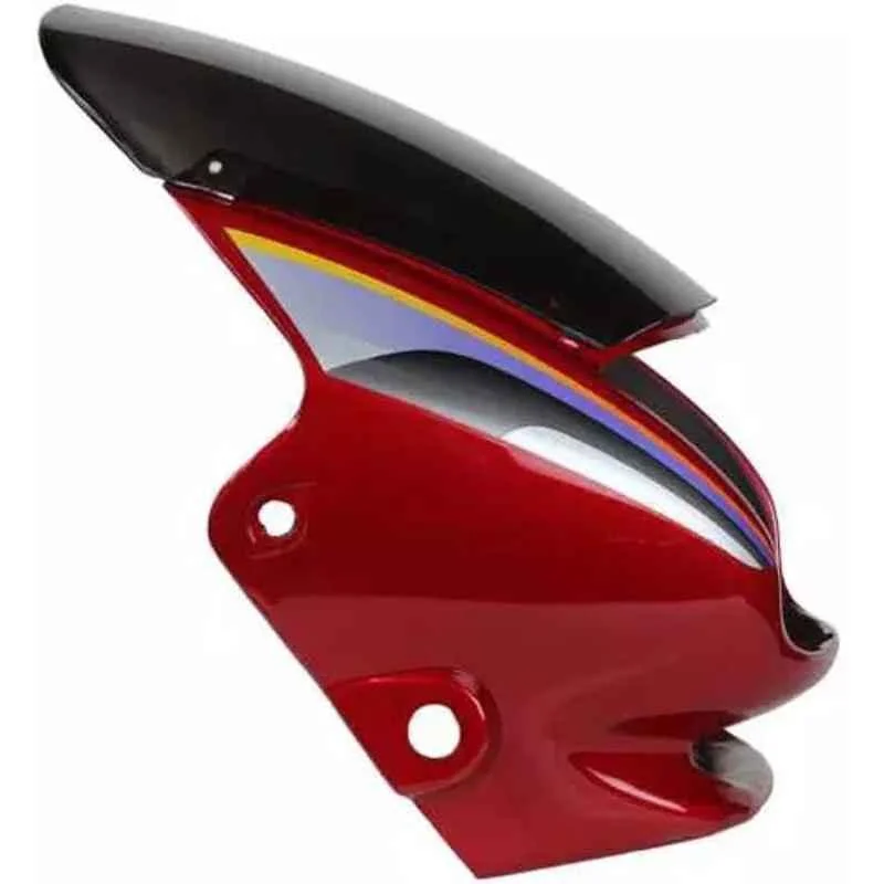 Ultra Headlight Visor for Motocorp Super Splendor Red Uf111B, ULT-WZGHPF