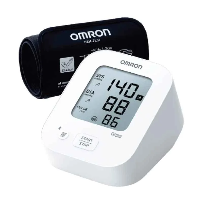 Omron HEM-7183T1-FLIN Fully Automatic Upper Arm Digital Blood Pressure Monitor with IntelliWrap Cuff and Large Display
