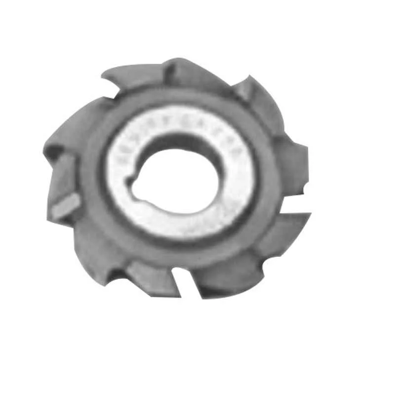 Indian Tools 100mm 6mm Staggered Teeth Type-A HSS Side & Face Cutter
